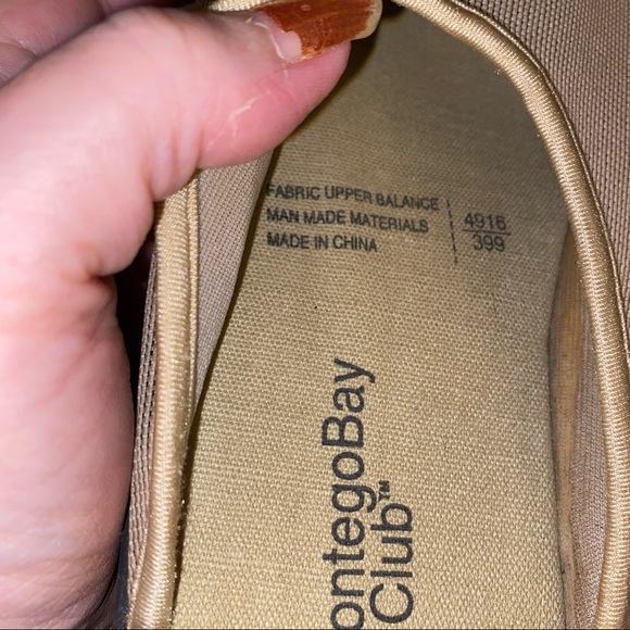 MontegoBay Club Slip on shoe size 7.5 - Picture 4 of 6